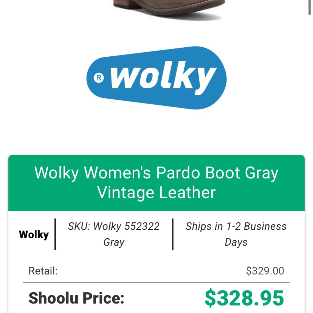 Lace up leather boots vintage grey Wolky's size 41 eu zipper side preowned - Picture 11 of 11